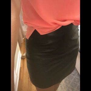 BB Dakota leather skirt! Tags still on! Pristine!